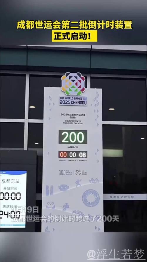 成都开展世运会倒计时百日预热活动 成都开展世运会倒计时百日预热活动